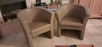 2 magnifiques sièges latéraux beiges, Maison & Meubles, Enlèvement