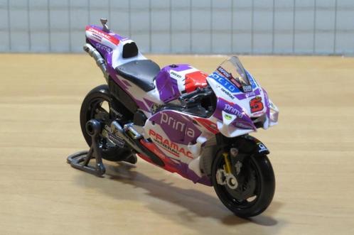 Johann Zarco Pramac Ducati Desmosedici 2022 1:18, Hobby en Vrije tijd, Modelauto's | 1:18, Nieuw, Motor, Maisto, Ophalen of Verzenden