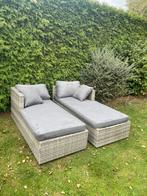 2 ligzetels GRATIS op te halen, Tuin en Terras, Kunststof, Gebruikt, Ophalen, 2 zitplaatsen