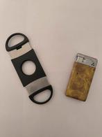 Coupe cigare guillotine et briquet chalumeau, Enlèvement, Briquet