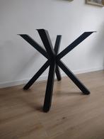 Matrix tafelpoot zwart metaal, Ophalen, 50 tot 100 cm, 50 tot 100 cm, Zo goed als nieuw