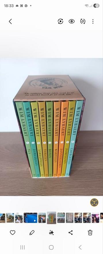 Groentjes van wim box beschikbaar voor biedingen