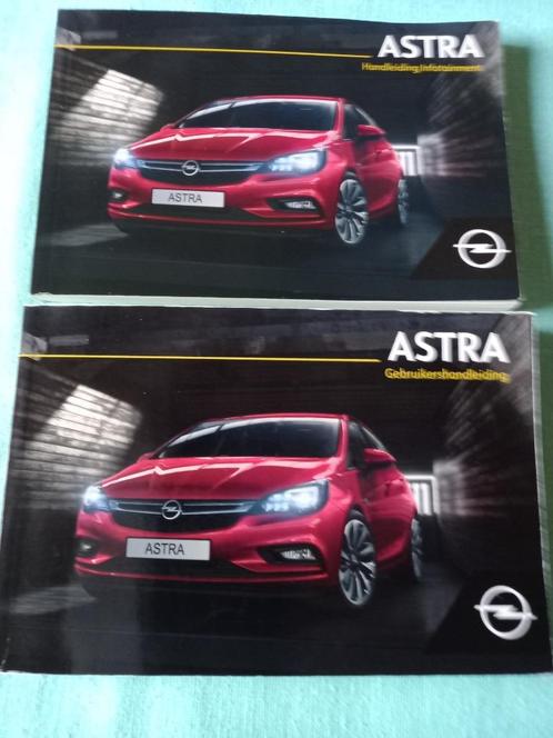 Gebruikershandleiding en infotainment Opel Astra K 2019, Autos : Divers, Modes d'emploi & Notices d'utilisation, Enlèvement ou Envoi