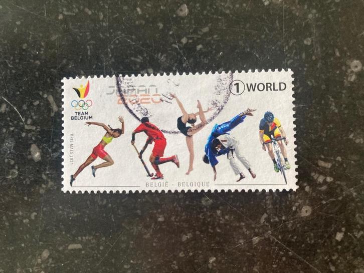 België OBP 5017, Postzegels en Munten, Postzegels | Europa | België, Gestempeld, Frankeerzegel, Met stempel, Gestempeld, Ophalen of Verzenden
