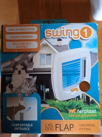 Ferplast kattenluik Swing 1 Nieuw  beschikbaar voor biedingen