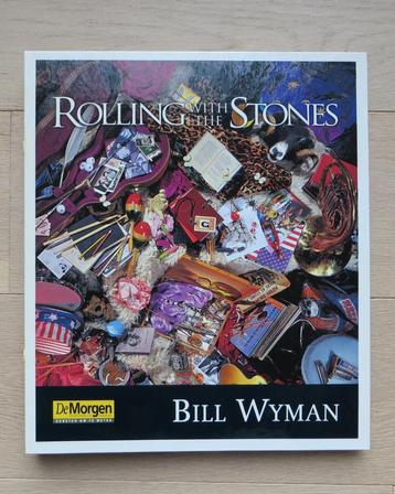 Boek Rolling with the Stones door Bill Wyman + Plectrum