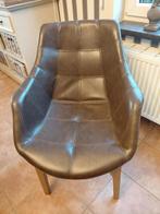 Stoelen, Huis en Inrichting, Stoelen, Ophalen, Gebruikt, Leer, Landelijk