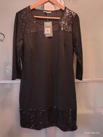 * TQF Traffic L zwarte glitterjurk voor dames _ nieuw., Zwart, Maat 42/44 (L), TQF, Nieuw