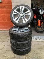 Mercedes C-klasse 18 inch velgen W205 met winterbanden, Ophalen, 18 inch, Gebruikt, Winterbanden