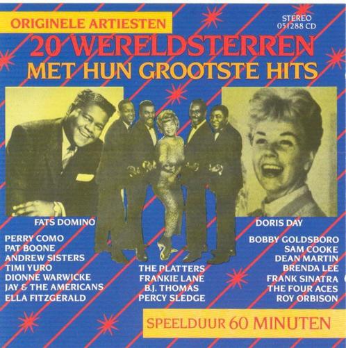 CD * 20 WERELDSTERREN MET HUN GROOTSTE HITS 1, Cd's en Dvd's, Cd's | Pop, Gebruikt, Ophalen of Verzenden