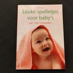 Boek 'leuke spelletjes voor baby's', Comme neuf, Enlèvement