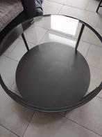Table basse ikea robde, 50 tot 100 cm, Minder dan 50 cm, Glas, Rond