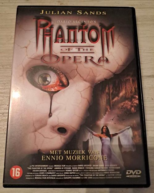 The Phantom Of The Opera DVD, Cd's en Dvd's, Dvd's | Horror, Zo goed als nieuw, Slasher, Vanaf 16 jaar, Ophalen