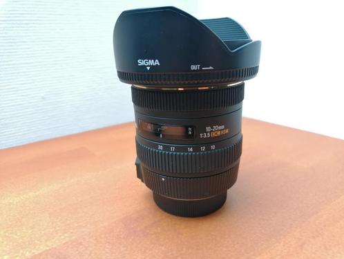 SIGMA 10-20 F35 EX DC HSM voor Nikon, Audio, Tv en Foto, Foto | Lenzen en Objectieven, Gebruikt, Groothoeklens, Zoom, Ophalen