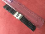 Bracelet montre caoutchouc 18 mm, Handtassen en Accessoires, Horloges | Heren, Overige merken, Overige materialen, Polshorloge