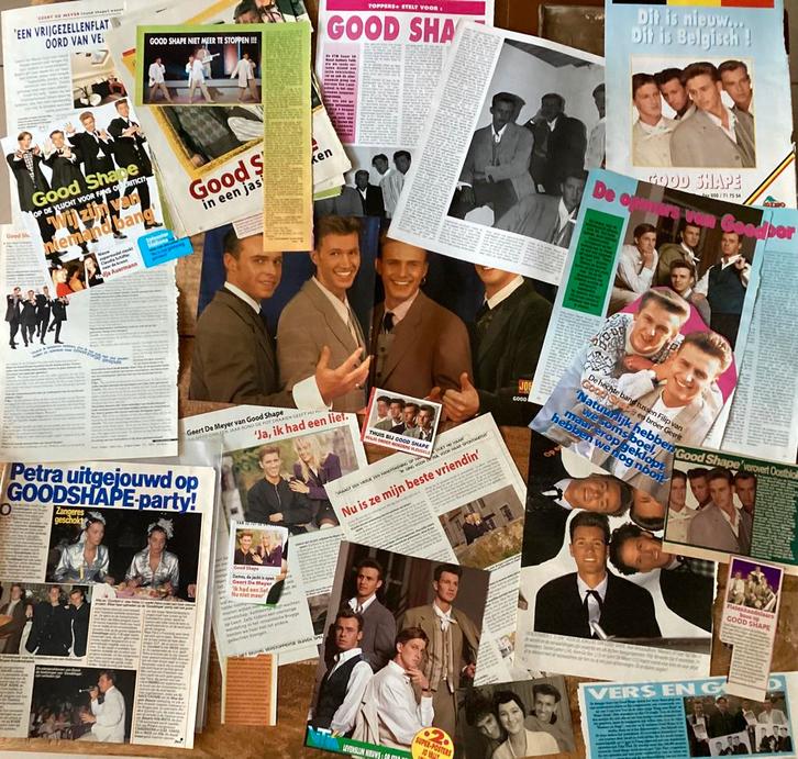 Knipsel pakket GOOD SHAPE ⭐️🎶, Verzamelen, Tijdschriften, Kranten en Knipsels, Knipsel(s), Verzenden