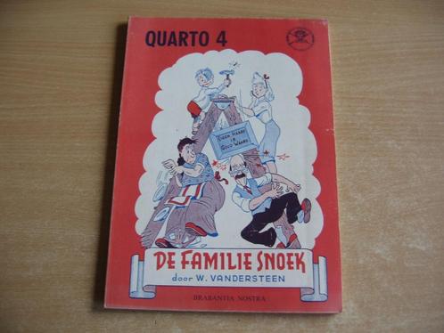 Quarto 4 ( Ciso ) : De familie Snoek - 1e druk uit 1979., Boeken, Stripverhalen, Gelezen, Eén stripboek, Ophalen of Verzenden