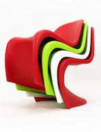 Meerdere originele Verner Panton design chair S-chair Vitra, Ophalen of Verzenden, Gebruikt