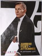 Affiche James Bond "Mourir peut attendre", Collections, Cinéma et TV, Utilisé, Affiche ou Poster pour porte ou plus grand, Enlèvement ou Envoi