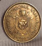 1 Fr. 1965 Mwambutsa IV Burundi, Postzegels en Munten, Munten | Afrika, Verzenden, Burundi