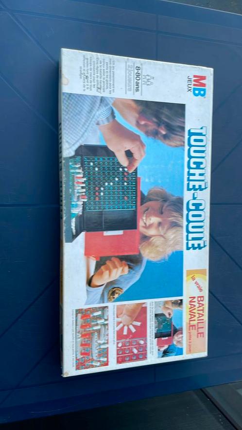 Jeu de société - Touché Coulé Vintage - MB, Hobby en Vrije tijd, Gezelschapsspellen | Overige, Zo goed als nieuw, Een of twee spelers