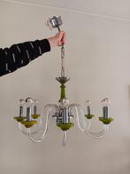 Verlichting,  Luster Murano glas, Huis en Inrichting, Lampen | Kroonluchters, Glas, Gebruikt, Vintage, Ophalen