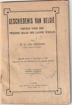 Geschiedenis van België opgesteld 1923-  4e uitgave, Ophalen of Verzenden
