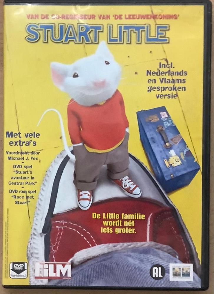 Stuart Little (1999) Dvd, Cd's en Dvd's, Dvd's | Komedie, Gebruikt, Alle leeftijden, Ophalen of Verzenden