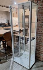 Mooie Glazen Vitrinekast met Verlichting, Huis en Inrichting, Ophalen, 50 tot 100 cm, Glas, 150 tot 200 cm