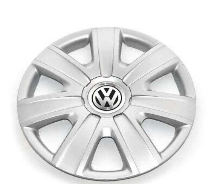 4 originele VW Polo 14" wieldoppen, Auto diversen, Wieldoppen, Zo goed als nieuw, Ophalen of Verzenden