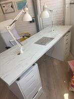 Nageltafel met afzuigkap er in Tekoop 7 verschillende tafels, Huis en Inrichting, Ophalen of Verzenden, Zo goed als nieuw