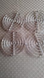 Set 4 stuks 10,5cm, Huis en Inrichting, Woonaccessoires | Onderzetters, Ophalen, Zo goed als nieuw