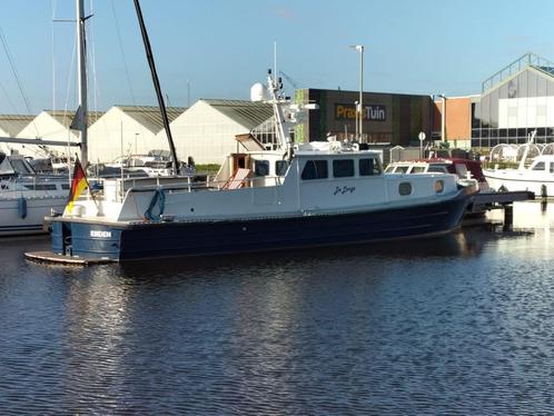 MOTORJACHT EX PATROUILLE 1470, Watersport en Boten, Motorboten en Motorjachten, Gebruikt, Staal, 12 meter of meer, Diesel, Binnenboordmotor