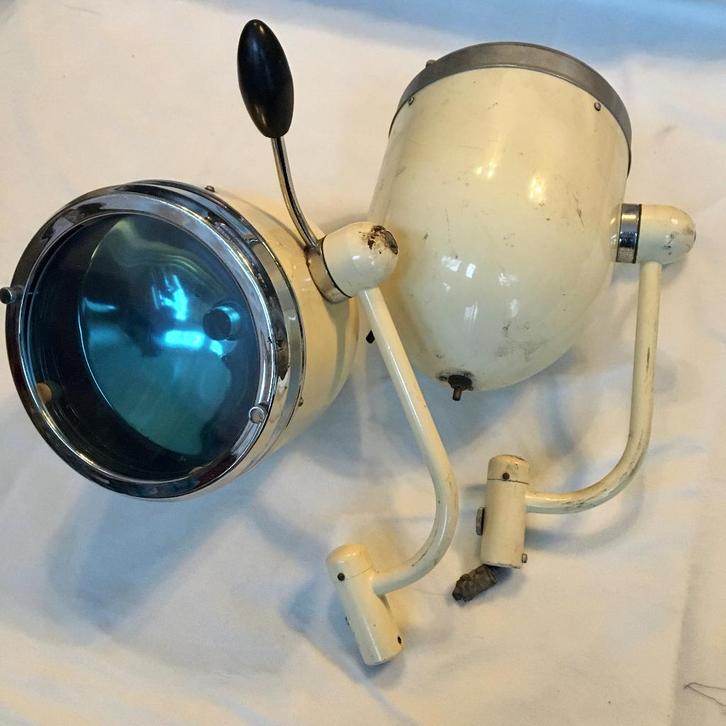 5x vintage operatie lampen chirurgen dokters 60s zeldzaam, Antiek en Kunst, Antiek | Verlichting, Ophalen of Verzenden
