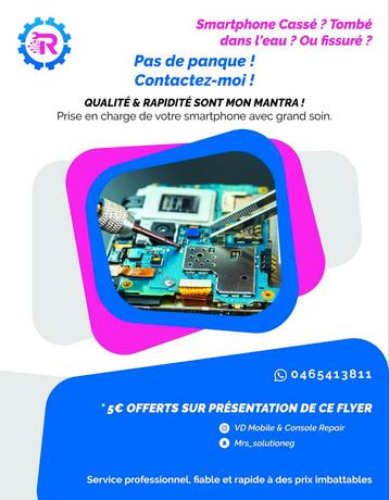 Reparatie van iPhone-smartphones en kapotte schermen - Samsu beschikbaar voor biedingen