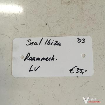 Seat Ibiza 1.4 2003 Raammechanisme  Linksvoor of Rechtsvoor  beschikbaar voor biedingen