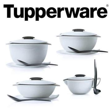 Tupperware iso duo serveerset - NIEUW