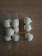 kerstballen wit, Diversen, Ophalen of Verzenden, Zo goed als nieuw