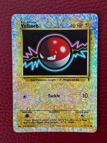 Voltorb pokemon 97/110, Enlèvement ou Envoi, Utilisé, Cartes en vrac