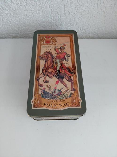 Blikken doos cognac, Verzamelen, Blikken, Ophalen of Verzenden