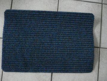 donkerblauw deurmatje / vuilvangmatje 60 x 40 cm beschikbaar voor biedingen