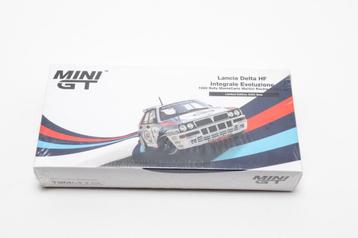 Mini GT 1:64 Lancia Delta HF Integrale Martini , 4 Car Set beschikbaar voor biedingen