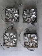 Sharkoon TG5 Glass Blue Fans (4x), Computers en Software, Computerkoelers, Ophalen, Gebruikt, Luchtkoeling