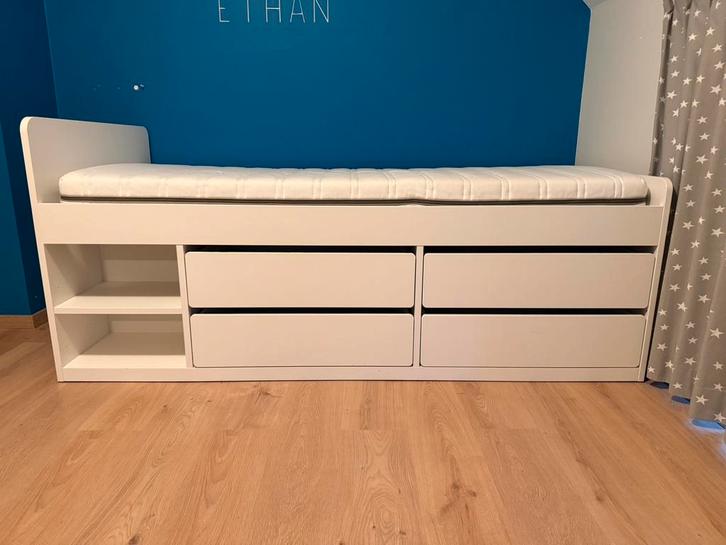 Lit IKEA 1 personne, Maison & Meubles, Chambre à coucher | Lits, Comme neuf, Enlèvement