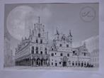 België zwart-wit velletje Mechelen, Ophalen of Verzenden, Postfris