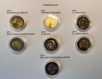 7 stuks 2 € munten unc uit Griekenland, Ophalen of Verzenden, Griekenland, 2 euro, Losse munt