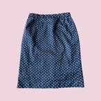 Blauw Escada Margaretha Ley Vintage Straight Rok Small, Kleding | Dames, Rokken, Escada, Knielengte, Maat 36 (S), Gedragen