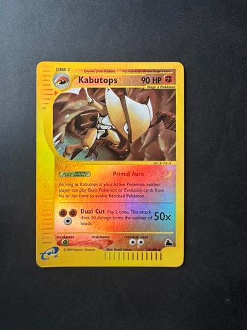 Kabutops Skyridge NM, Hobby en Vrije tijd, Verzamelkaartspellen | Pokémon, Ophalen of Verzenden, Zo goed als nieuw