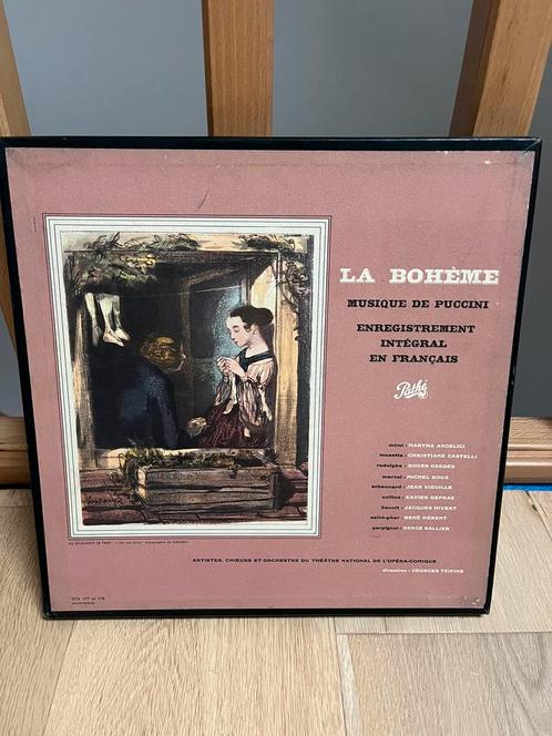 Disque vinyle: La Bohème, CD & DVD, Vinyles | Classique, Comme neuf