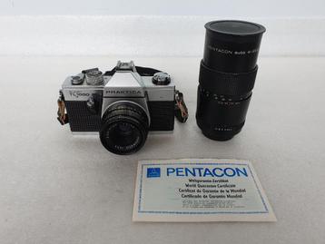 Pentacon Praktica Super TL 1000 + 2 lenzen beschikbaar voor biedingen